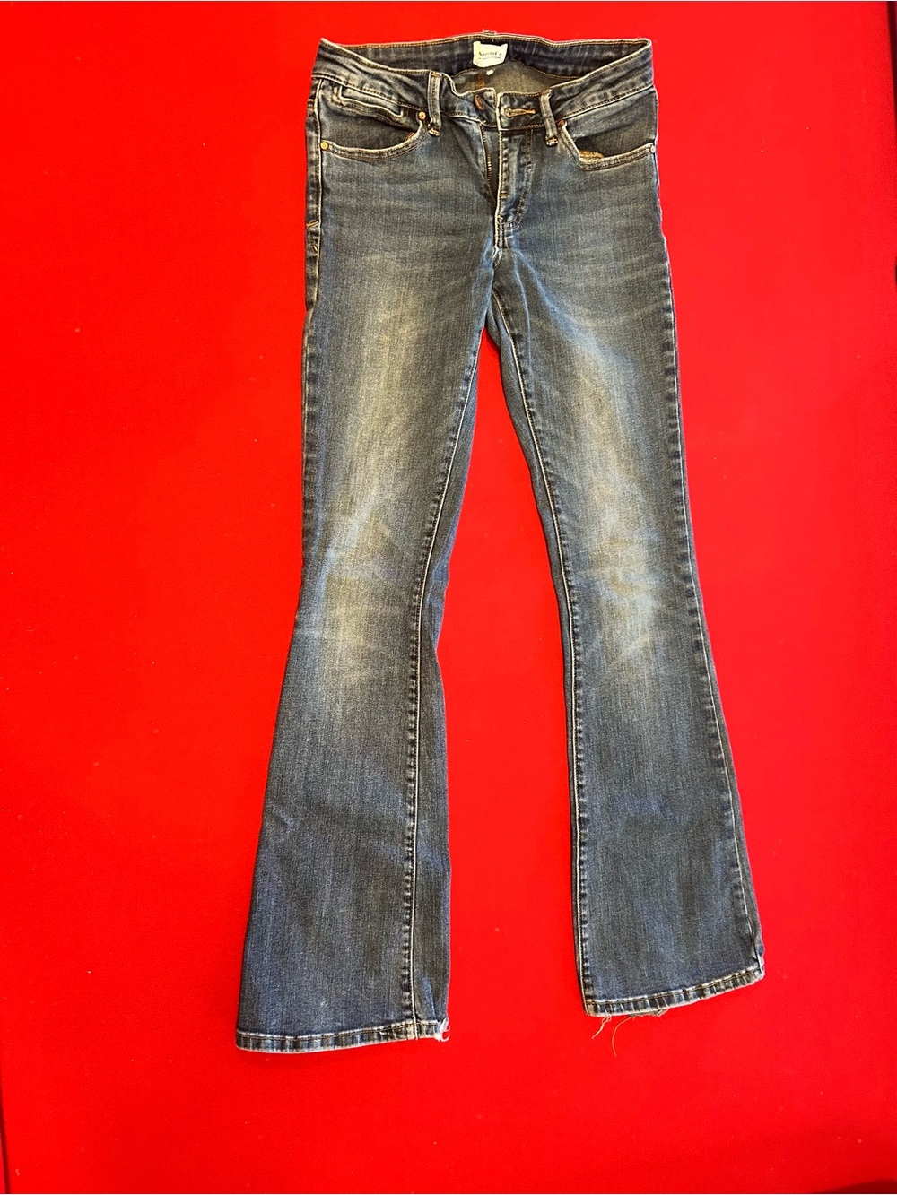 Dark Blue Flare Jeans for Women - Classic Bootcut